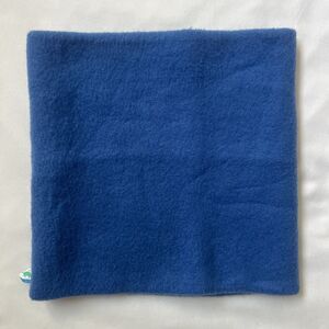 Vintage Turtle Fur Stowe Vermont USA Made Neck Warmer Scarf Blue OSFA Unisex EUC